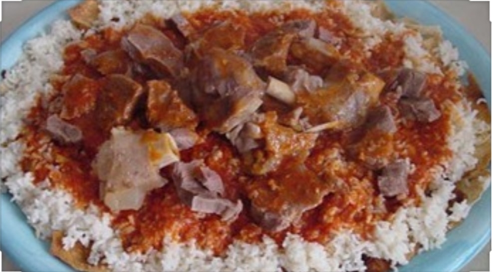أرز باللحمه