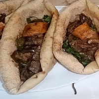 رغيف كبدة وممبار